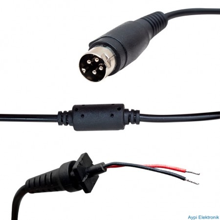 DC KABLO 1.5 METRE 4 PİNLİ ERKEK FULLY G-544D4 - 2485