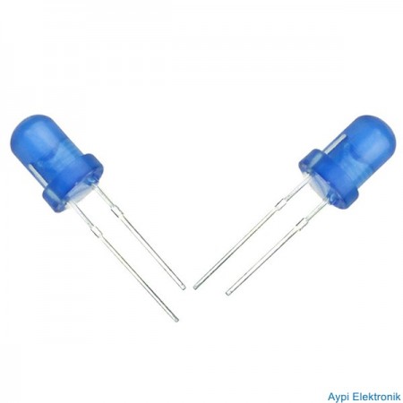 HALMET LED 5MM MAVİ - 7225