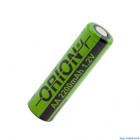 ORİON AA NİMH  Nİ-MH ŞARLI PİL 2200mAh