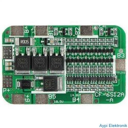 1S 3.7V 3A Li-lon BMS 18650 Lipo Pil Koruma Devresi OZK 751