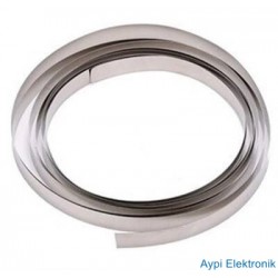 Nikel Şerit Lehim Punta Teli 8x0.15mm            ELA.DGR.01.000077