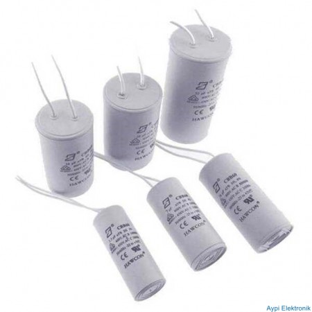35 MF 450V AC CBB60 POLY DAİMİ KONDANSATÖR