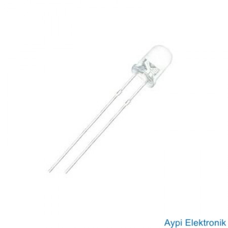 5 MM MANTAR SICAK BEYAZ ŞEFFAF  LED