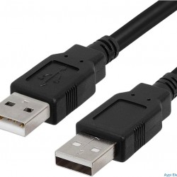 USB UZATMA ERKEK - ERKEK 30 CM SİYAH