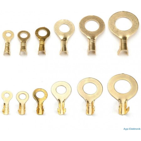 KABLO PABUCU HALKA 10MM  BAKIR