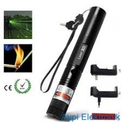 18650 PİLLİ ŞARJLI YEŞİL LAZER 303