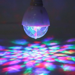 LED MİNİ RGB PARTİ AMPUL