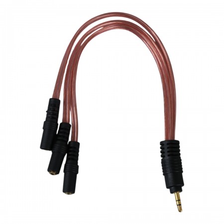 3.5 MM STEREO ERKEK/3 X 3.5 MM STEREO DİŞİ 5+1 KABLO POWERMASTER - 12283