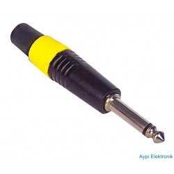 GİTAR JACK CANON TİPİ MONO METAL NİKEL SJ-1002 - 646 GİTAR JACK CANON TİPİ MONO METAL NİKEL SJ-1002 - 646