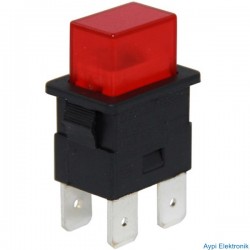 IC-180H 4 PIN KALICILI BASMALI ANAHTAR PS23-16N - 7026