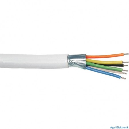 DT 6 ALTI ÇOK DAMAR TESİSAT KABLOSU 6*0.22