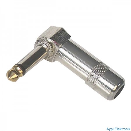 GİTAR JACK MONO L TİP METAL - 11254