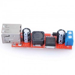 Çift USB 9V / 12V / 24V / 36V - 5V Dönüştürücü DC-DC 3A Step Down