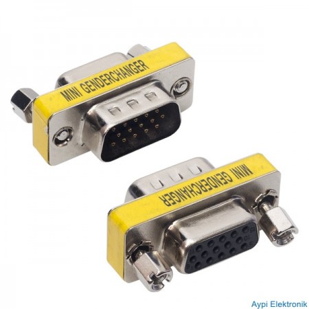 15 PİN ERKEK/DİŞİ CHANGER ÇEVİRİCİ KONNEKTÖR - 2988