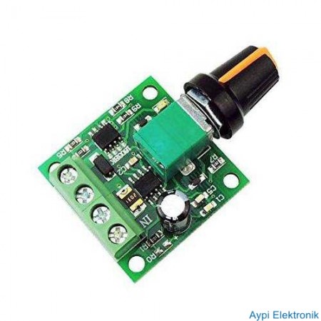 1.8V-12V 2A PWM DC Motor Hız Kontrol Modülü