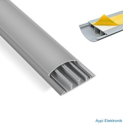 BALIK SIRTI KABLO KANALI YAPIŞKANLI  2 METRE M:910