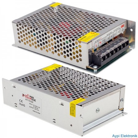HIGHTEK HT1096 24 VOLT 3 AMPER 75W METAL KASA ADAPTÖR - 2968