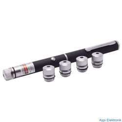 STARMAX SM-8004 5 BAŞLIKLI YEŞİL LAZER GREEN LASER POINTER - 18565