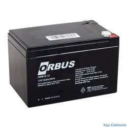 AKÜ 12 VOLT 12 AMPER ORBUS ( 151 X 98 X 95 MM ) - 3105