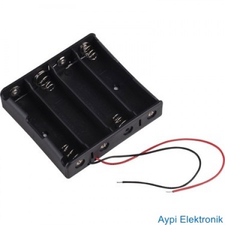 18650 PİL YUVASI  4'LÜ