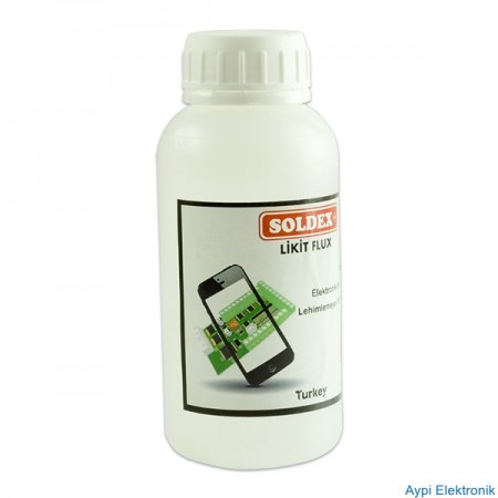 SOLDEX SR-33 (SR-3302) TEMİZLİK GEREKTİRMEYEN SIVI FLUX 250 ML DİKKAT - 18019