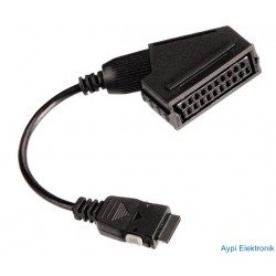 SCART ADAPTÖR DİŞİ/SAMSUNG GİRİŞİ ERKEK (LCD İÇİN-LG*SAMSUNG*SUNNY) - 1156