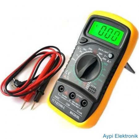 MAS 830L DİGİTAL ÖLÇÜ ALETİ  MARXLOW
