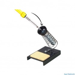 Kalem Havya Standı Sehpası Metal Yaylı Havya Tutucu Sünger Dahil