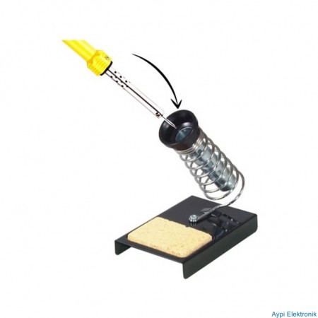 Kalem Havya Standı Sehpası Metal Yaylı Havya Tutucu Sünger Dahil