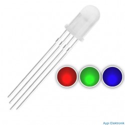 RGB 5MM LED 4 BACAK ANOT