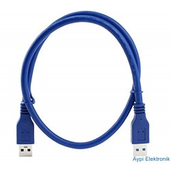 USB 3.0 1 METRE ERKEK- ERKEK UZATMA KABLOSU