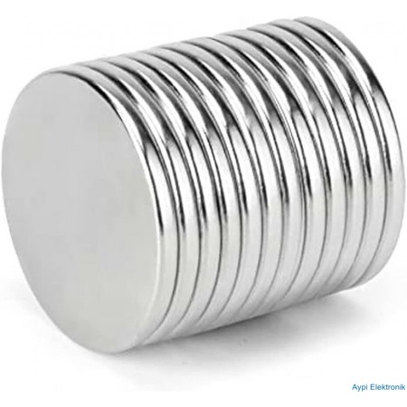 20*10*2 YASSI  MIKNATIS NEODYUM