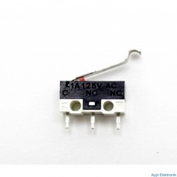MİNİ MICRO SWITCH KIVRIK PALETLİ IC-162B
