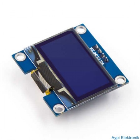 128x64 1.3İnch OLED Grafik Ekran 4P IS-I2C  OZK 739
