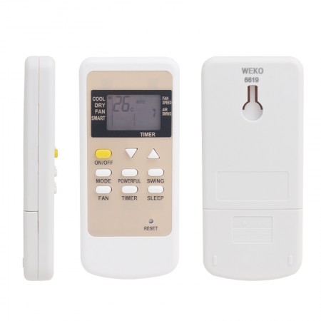 AIRFEL 00-YKTA UYQ-11E-R KLİMA KUMANDASI  M : 6619