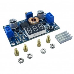 XL4015  5A DC-DC Voltmetre Ekranlı (3 Digits) Voltaj Düşürücü Modül       5-6