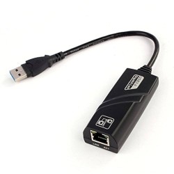 USB 3.0 TO ETHERNET 10/100/1000MBPS GİGABİT ETHERNET ÇEVİRİCİ ADAPTÖR