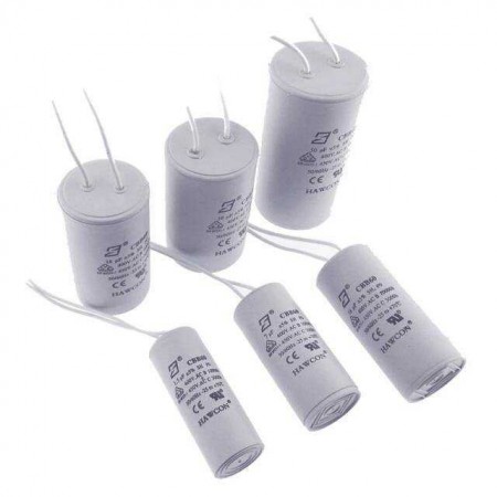 60 MF 450V AC CBB60 POLY DAİMİ KONDANSATÖR