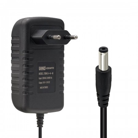 WEKO 16 VOLT - 2 AMPER 5.5*2.5 UÇLU YERLİ ÜRETİM POWER JACKLI SANTRAL ADAPTÖRÜ M:21584