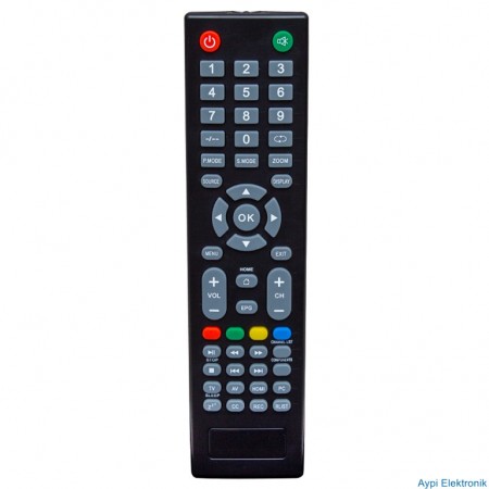 Arçelik-Beko Netflix-PIP Tuşlu Lcd Led Tv Kumandası