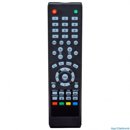 Arçelik-Beko Netflix-PIP Tuşlu Lcd Led Tv Kumandası