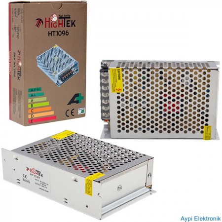 HIGHTEK HT1096 24 VOLT 3 AMPER 75W METAL KASA ADAPTÖR - 2968