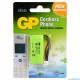 GP T356  2U1 2.4V - 600 MAH 3 KABLOLU TELSİZ TELEFON PİLİ - 30555