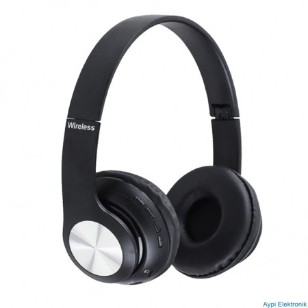 POWERMASTER 66-BT KULAKÜSTÜ KABLOSUZ HAFIZA KART GİRİŞLİ BLUETOOTH KULAKLIK - 3762