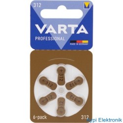 312 VARTA KULAKLIK PİLİ 6'Lİ