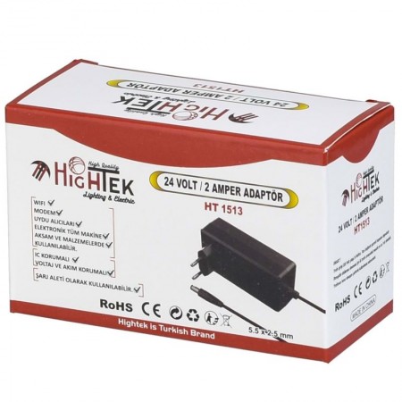 24 V 2 A PLASTİK KASA LEDES HT1513