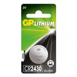 GP CR2430 3V LİTYUM PİL TEK PAKET - 625