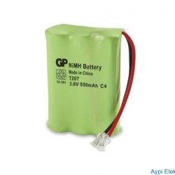 GP T207-BU1 3.6V 550MA 3LÜ İNCE TELSİZ TELEFON PİLİ - 5278