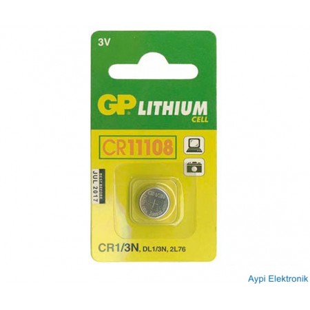 GP CR1/3N-C1 3V LİTYUM PİL - 2696