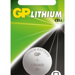 GP CR2450 3V LİTYUM PİL TEK PAKET - 622
